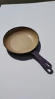 Le Creuset Purple Enamel Cast Iron 8" in Round Skillet