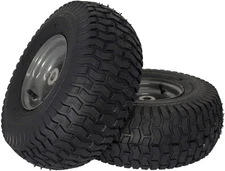 MARASTAR 21446-2PK 15X6.00-6″ Front Tire Assembly Replacement-Craftsman Mower...