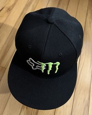 Monster Energy Drink Embroidered Snapback black Men Women Hat.