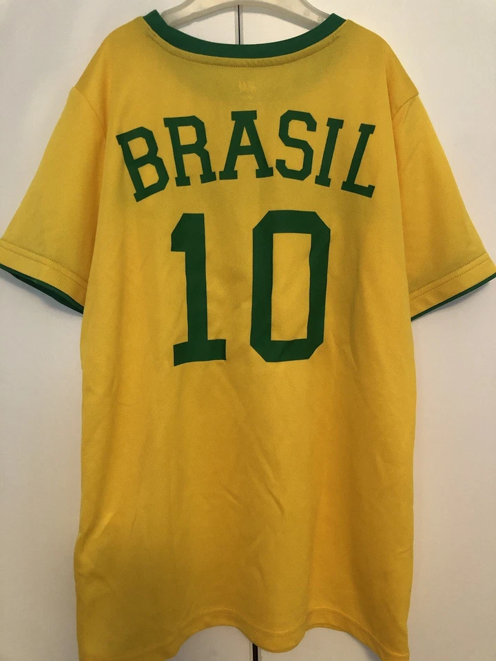 H&M C&A cooles Fußball Trikot Brasilien Gr. 134/140 - Bild 3 von 3