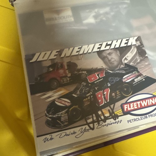 3 ring binder full of NASCAR memorabilia, signed & Unsigned Documents & Pictures - Picture 10 of 23