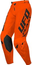UFO Plast MX Radial Pants MX Trousers UFO Radial Neon Orange Size 54