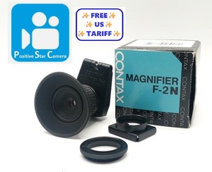 🎦👀✨Unused✨ Contax Magnifier F-2N For Finder For AX RX N1 ARIA RTS II JAPAN