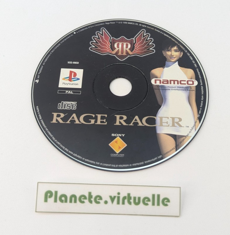 RAGE RACER PLAYSTATION PS1 PAL EUR 🌟 CD UNIQUEMENT