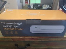 Portable Printer Wireless for Travel, Bluetooth Thermal Printer Support 8.5"