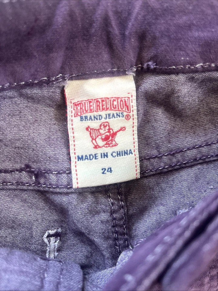 Pantalones True Religion World Tour Halle para mujer 24 pantalones de terciopelo suave Foto 3 de 4