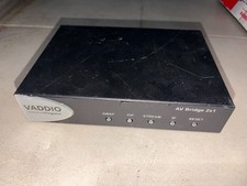 Vaddio AV Bridge 2x1 998-8250-000 Black