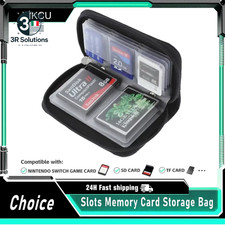 Memory Card Case Carrying Case Wallet 22 Slots for Cf