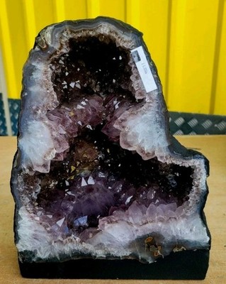 ATEMBERAUBENDE Amethyst Geode Höhle Kathedrale Kirche 11,5 kg Brasilien 30 x 23 x 17 cm B39