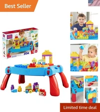 MEGA BLOKS First Builders Toddler Blocks Toy, Build ‘n Learn Portable Activit...