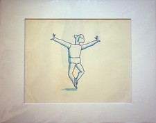 R.O. Blechman The Soldier's Tale 19884 Oryginalny mistrz ręcznie malowany układ celu