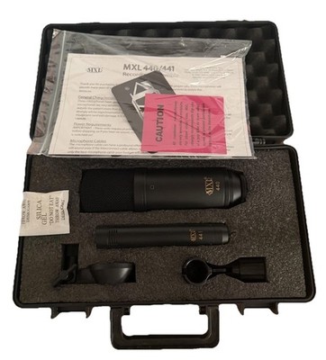 MXL 440/441 Recording Ensemble Combo In Hard Case