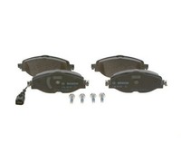 4 St. Bosch Bremsbelagsatz, Scheibenbremse 0986494660