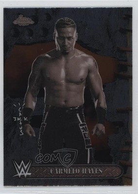 2025 Topps Chrome WWE x Cactus Jack Carmelo Hayes #74 19c6