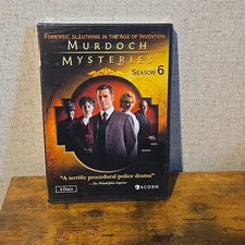 Murdoch Mysteries: Season 6, , Very Good DVD, Lachlan Murdoch NEW SEALED