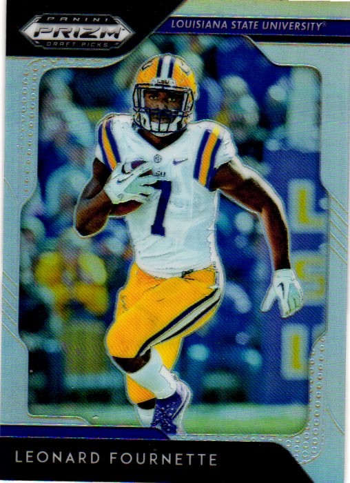 2019 Panini Prizm Draft Picks #61 Leonard Fournette Prizms Silver