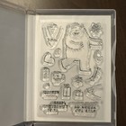 Stampin' Up! YETI TO PARTY Stamps Set & YETI Dies Snowman Christmas Winter NEW — photo 2