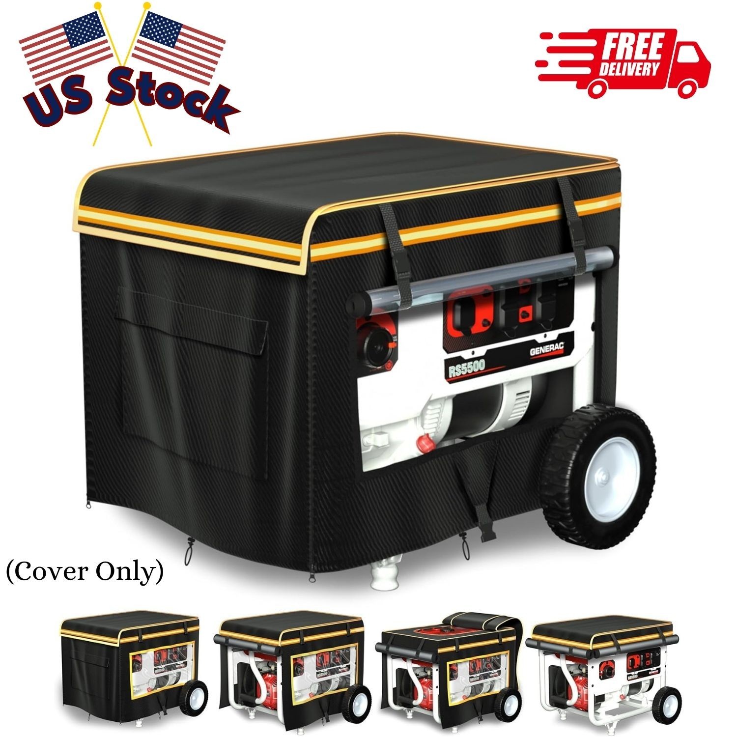 Covers While Running, 28"l X 20"w X 20"h Heavy Duty Waterproof