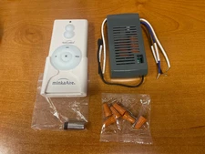 MinkaAire Ceiling Fan Remote Control (DL-4111T) and Receiver (SW-1167RYS-02) Kit