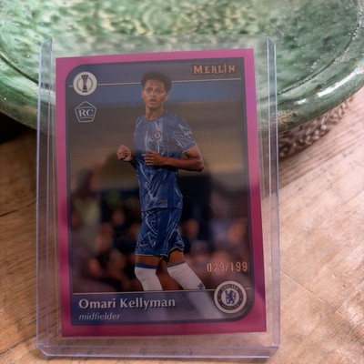 Rookie Card. Omari Kellyman. 29/199. Topps Merlin
