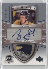 2005-06 Upper Deck The Cup Rookie 156/199 Ryan Suter #111 Patch Auto 0bz8