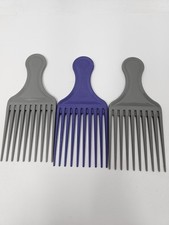 5 VTG Goody USA Plastic Purse Comb Pick Hair Lifter Lot Of 3 1990s Retro Lot