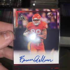 2021 Leaf Memories -  Base Autographs Braden Galloway #BA-BG1 Spectrum Red /25 