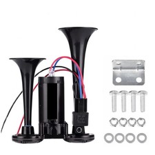 12V 600DB Car Air Horn, Super Loud Air Horn for Truck, Dual Electric Air Horn...
