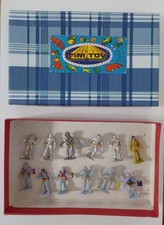 Vintage SPACE ASTRONAUTS Plastic Toy Soldiers Set 1:32 Argentina 1970's MIB 