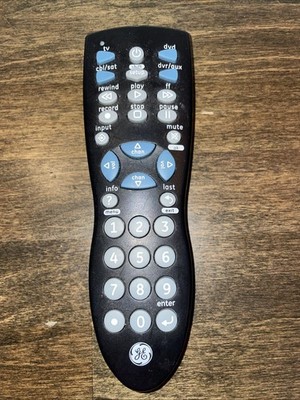 GE General Electric 02150-V2 Universal 4-Device Multi Function TV Remote Control