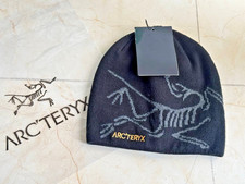 Arc  teryx Bird Head Toque Beanie Orca - Black Wool Winter Hat Unisex   NWT
