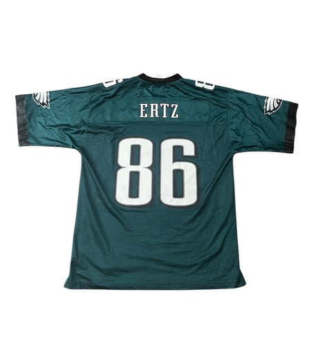 Camiseta deportiva para hombre Philadelphia Eagles Zach Ertz #86 verde NFL Pro Line talla grande - Imagen 2 de 4