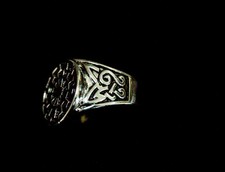 GERMAN WWI WWII Occult Sun  RING  Size 10