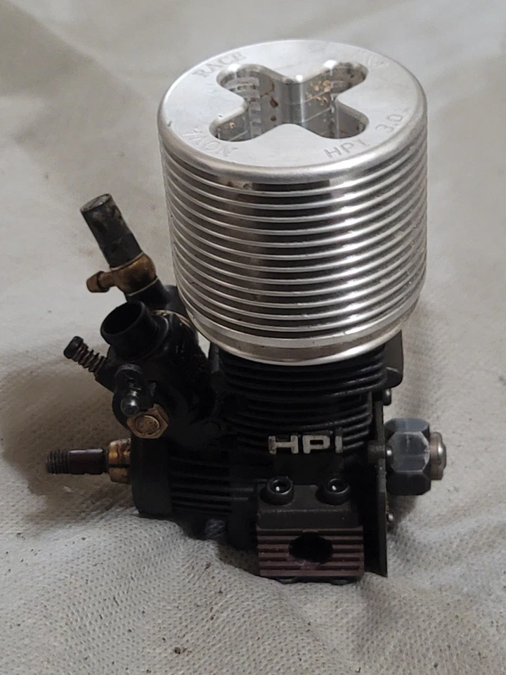 VINTAGE HPI 18 3.0 USED WITH OPTION NOVA COOLING HEAD COMPRESSION RARE DONT MISS - Image 2 of 4