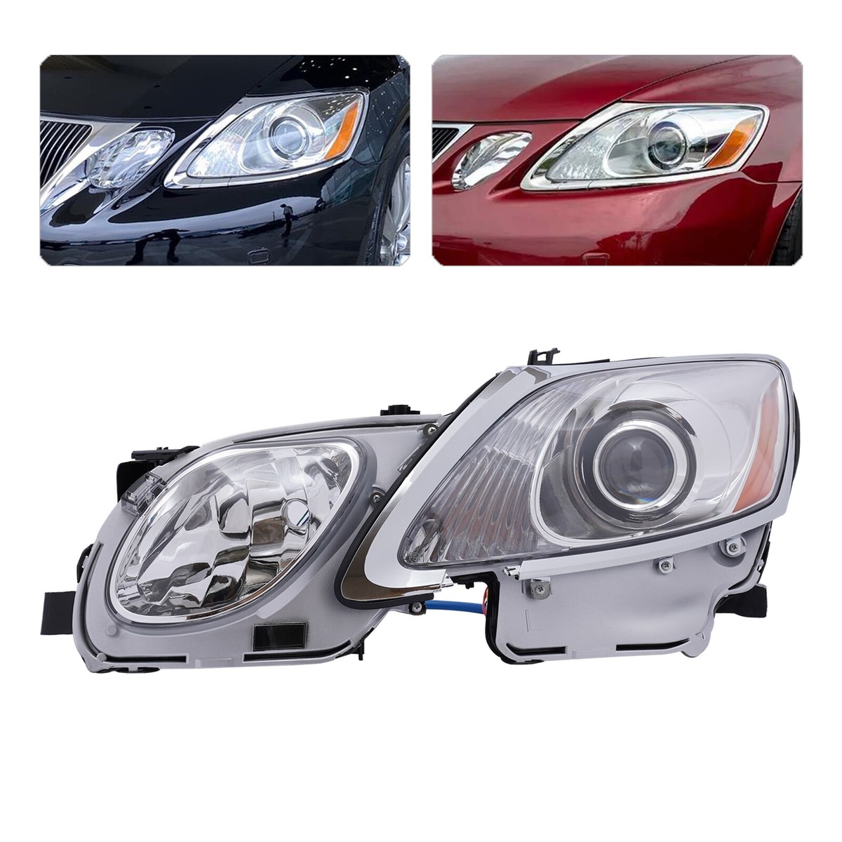 Headlight For 2006-2011 Lexus GS300 GS350 Left Driver Side