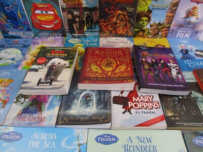 Disney Film & Story Books Novels - Large Selection Complete The Collection!