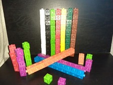122 Counting Cube Blocks Linking Cubes Snap Tiles Blocks homeschool Snap cubes