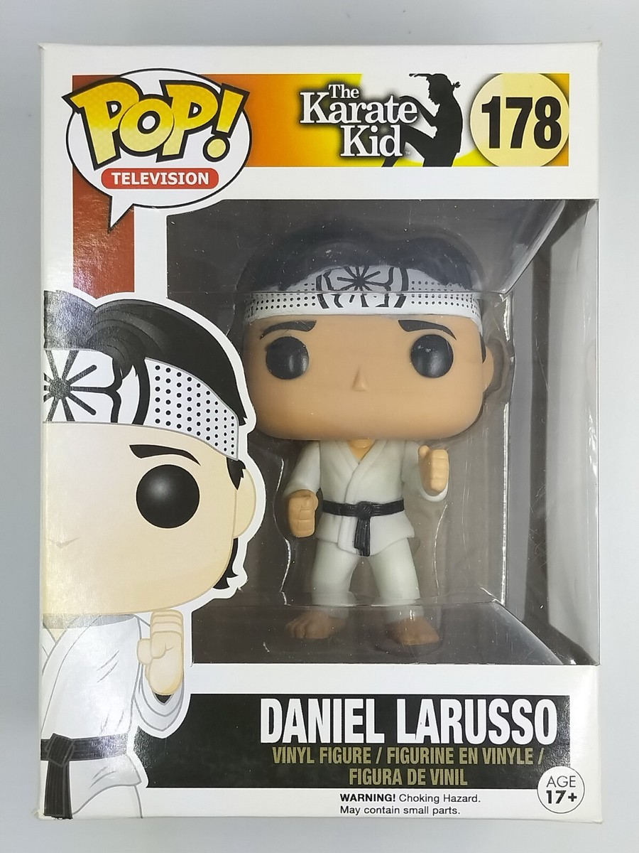Funko Pop Daniel Larusso (Not Mint) #178 TV Karate Kid (Protector