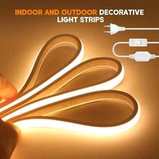 Dimmable COB LED Strip Neon Light 220V 288led/m Super Bright FOB LED Ribbon Tape