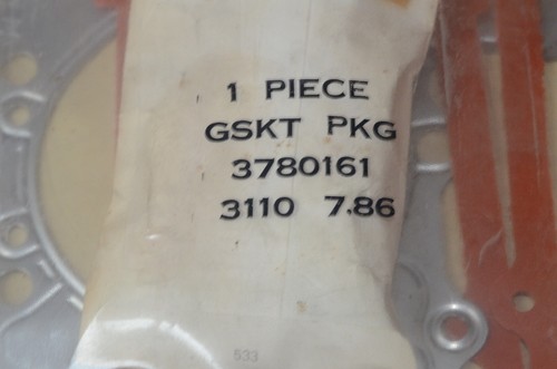 NOS 1959-71 Ply Dodge Chry 361 383 413 Gasket Seal Set Valve Grind MOPAR 3780161 - Picture 6 of 6