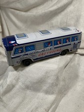 Vintage Greyhound Bus Scenicruiser Tin Toy / Japan