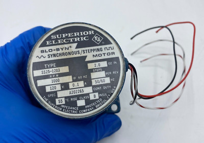 SUPERIOR ELECTRIC SLO-SYN DRIVING MOTOR # SS25-1203 120V 