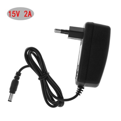 AC for  15V 2A Power Adapter 5.5x2.5mm Universal Wall Charger for LED Lamp Spe