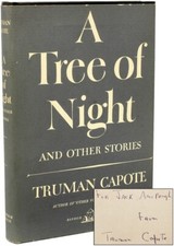 CAPOTE, Truman. A Tree Of Night - 1949 - FIRST EDITION - PRESENTATION COPY.