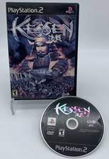 Kessen PlayStation 2 Case and Disc Tested Working PS2 Video Game
