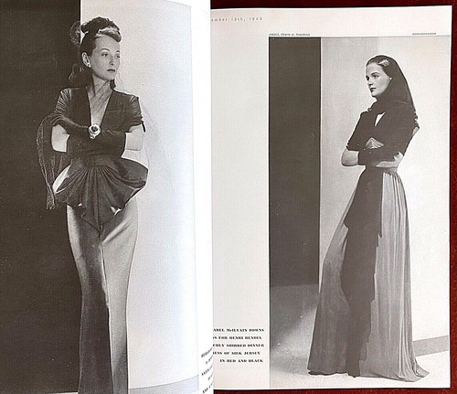Harper's Bazaar Magazine ~ September 15, 1940 ~ Louise Dahl-Wolfe Joan Bennett - Foto 8 di 12