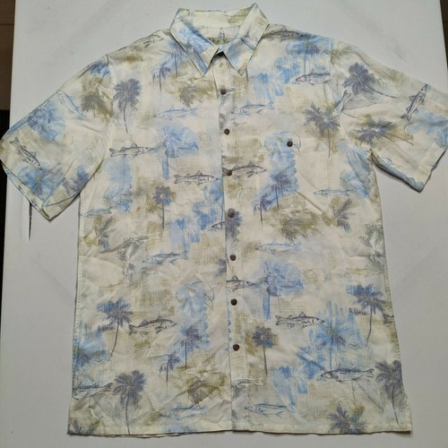 Batik Bay Mens Large Tall LT Fish 
