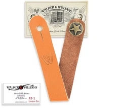 Walker & Williams AT-1 Tan Acoustic Guitar Strap Button Headstock Adaptor