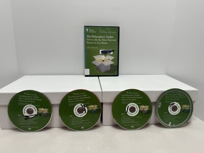 Great Courses ~The Philosopher's Toolkit ~ (DVD, 2013)