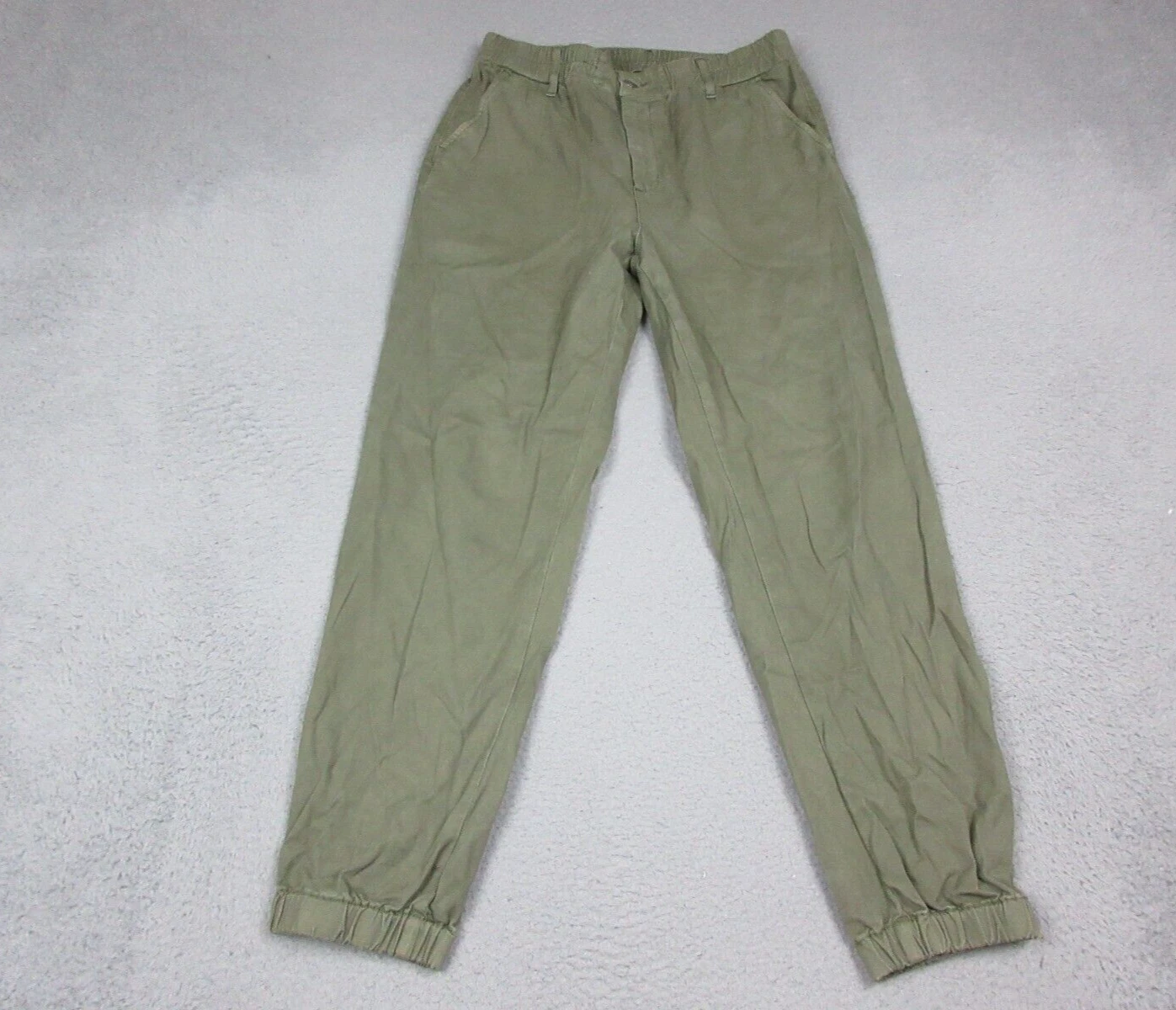 Adriano Goldschmied Pants Mens Adult 28 Green AG Joggers Casual Preppy 30X28